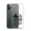 I Got Lucky Now Im Going To Be A Dad Clear Case for iPhone®