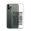 My Daughter Is Only Allowed Three Male Friends: The Father, The Son And The Holy Spirit Clear Case for iPhone®