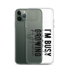 I Can't I'm Busy Growing A Human Clear Case for iPhone®