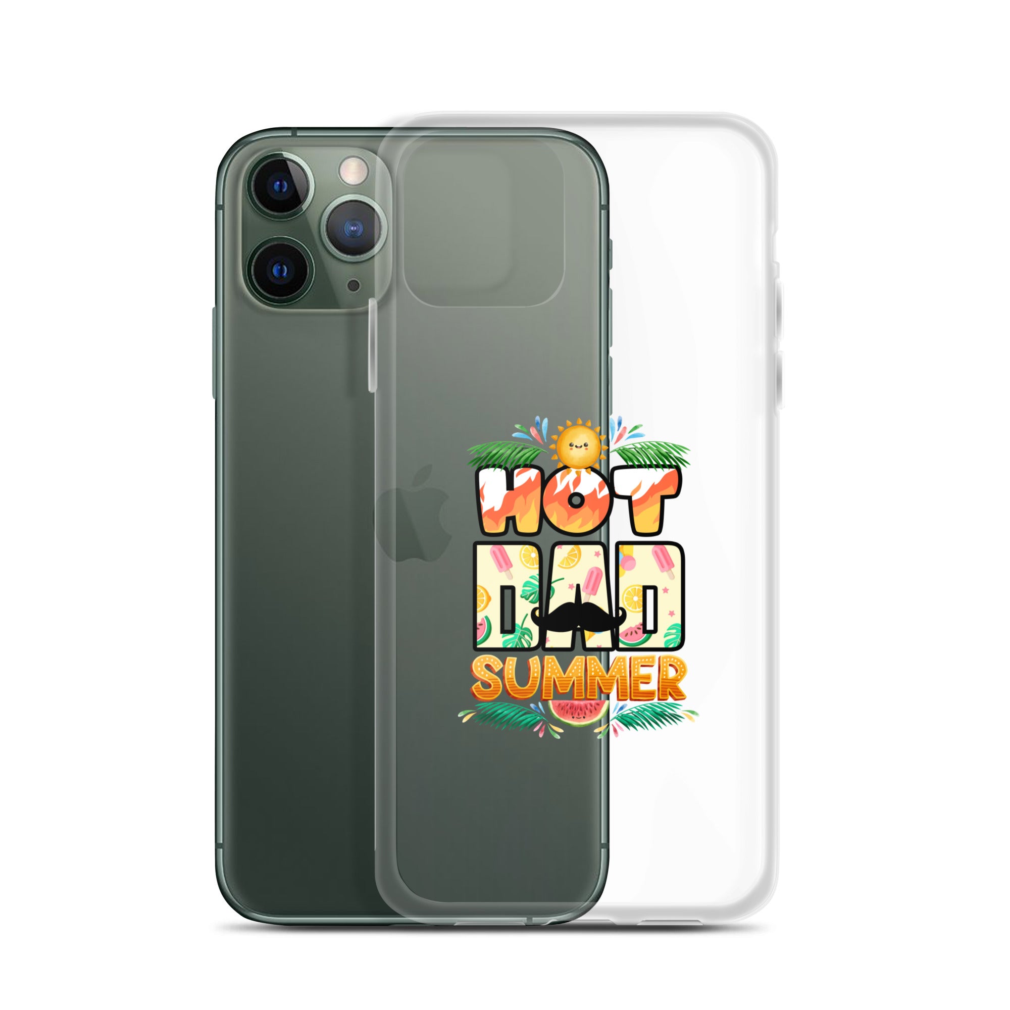 Hot Dad Summer Clear Case for iPhone®