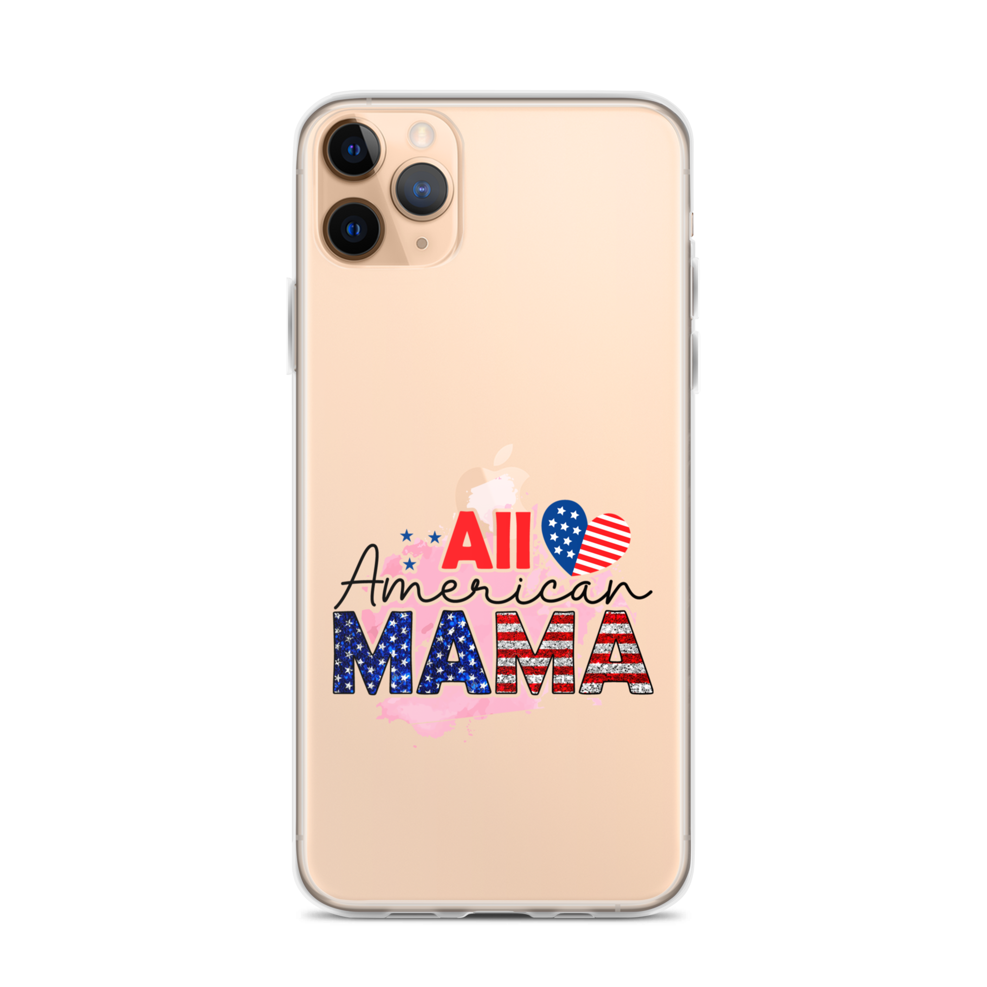 All American Mama Clear Case for iPhone®