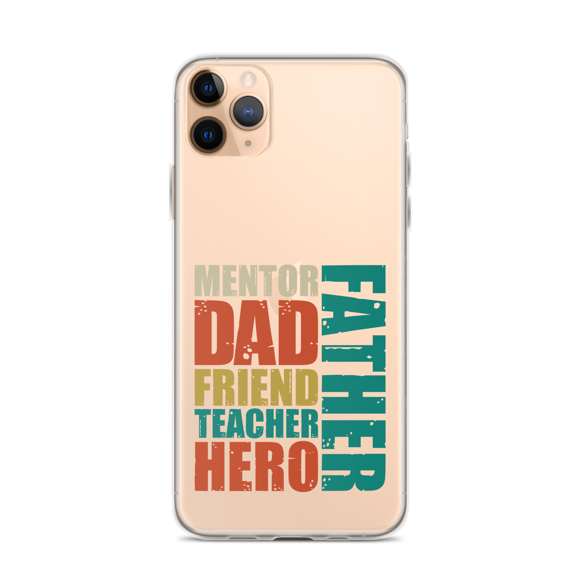 Mentor Dad Friend Teacher Father Clear Case for iPhone®