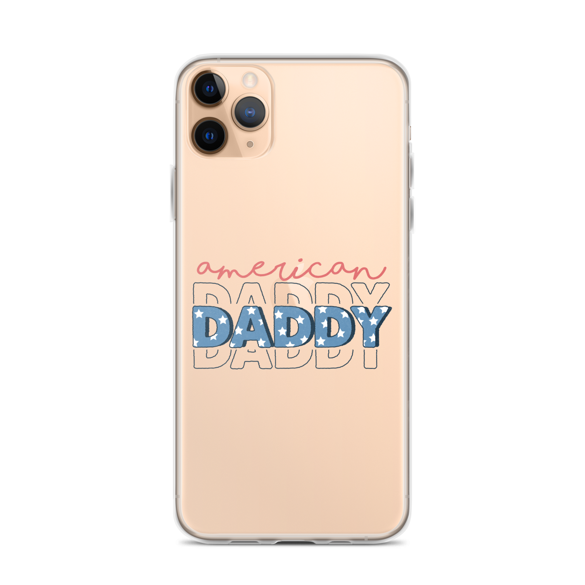 American Daddy Clear Case for iPhone®