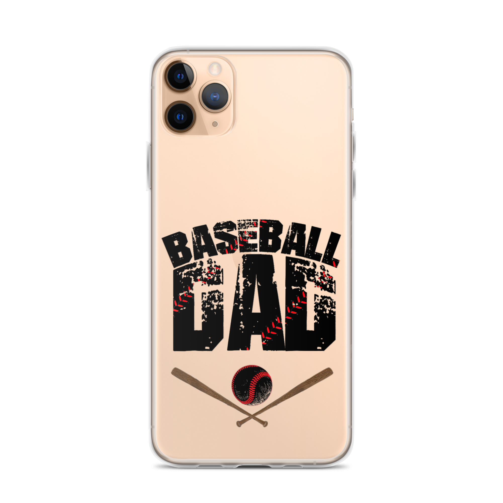 Baseball Dad Clear Case for iPhone®