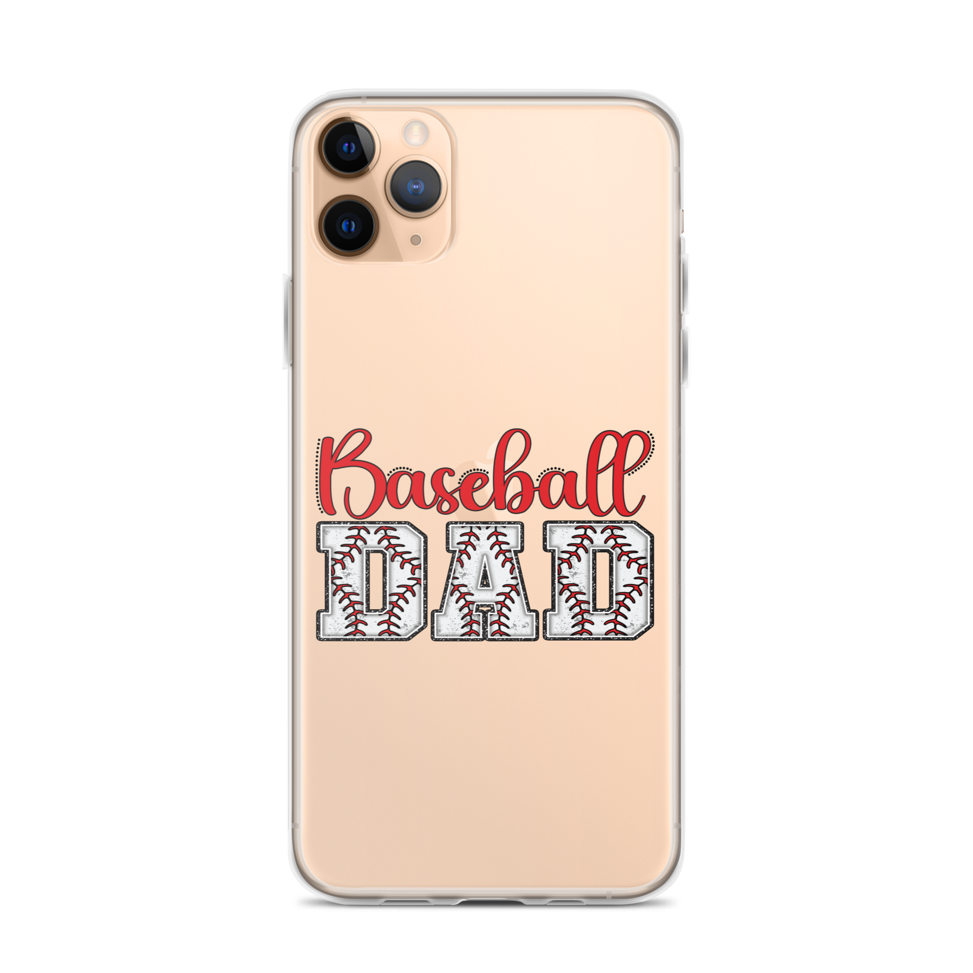 Baseball Dad Clear Case for iPhone®