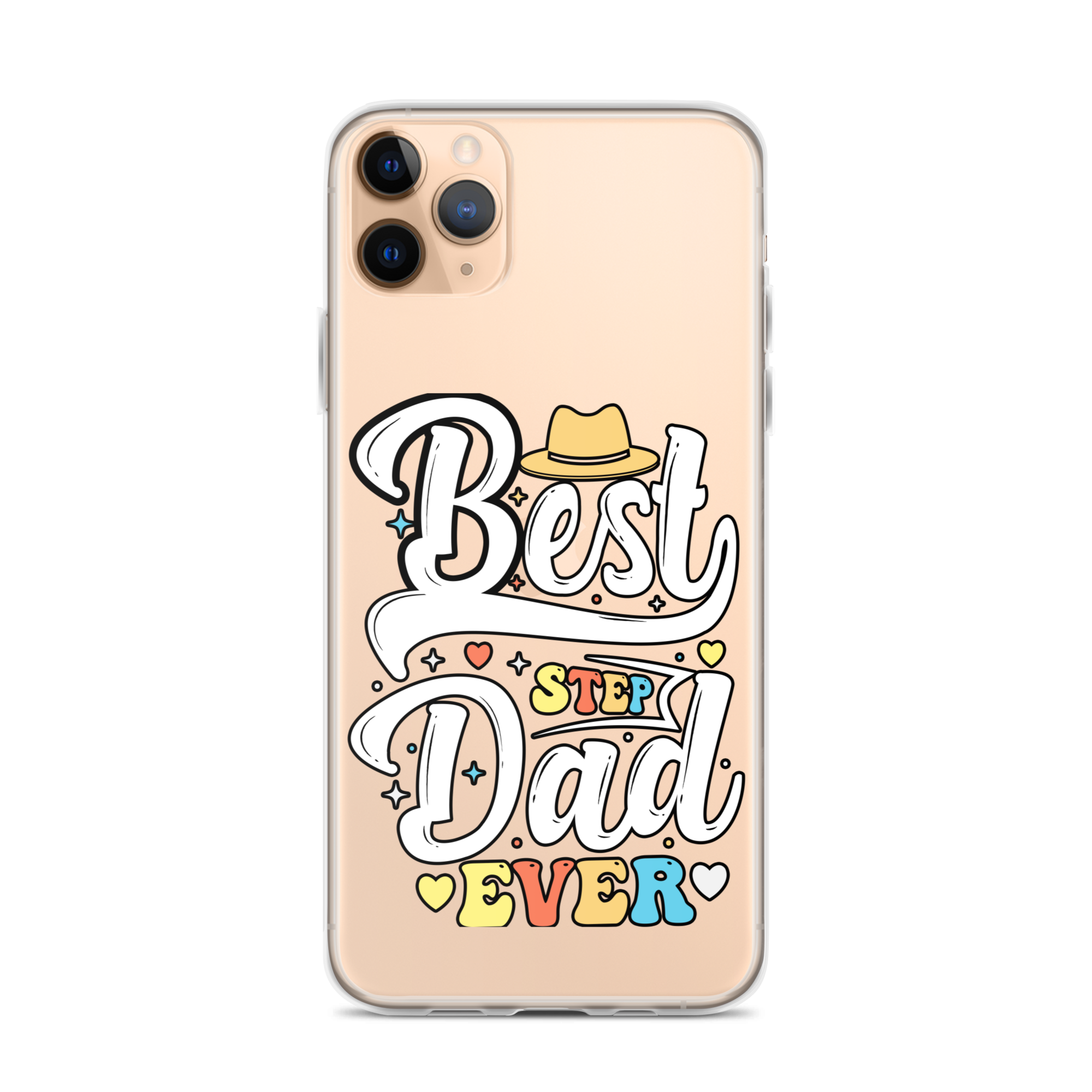 Best Step Dad Ever Clear Case for iPhone®