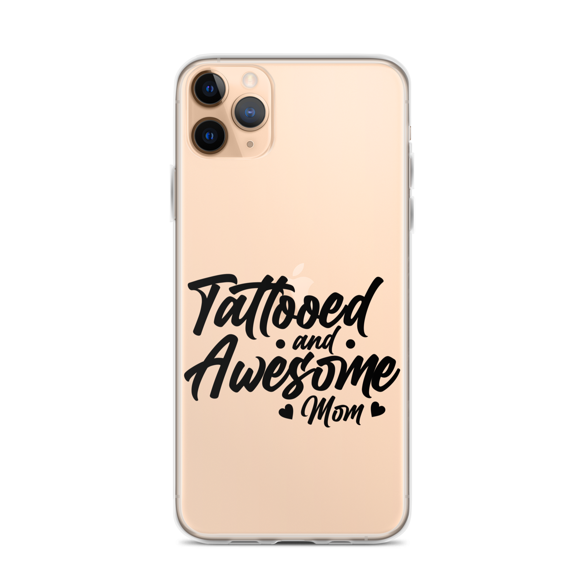 Tattooed And Awesome Mom Clear Case for iPhone®