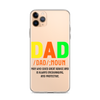 Dad Man Who Gives Great Advice And Is Always encouraging And Protective Clear Case for iPhone®