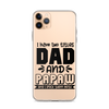 I Have Two Titles Dad And Papaw And I Rock Them Both Clear Case for iPhone®