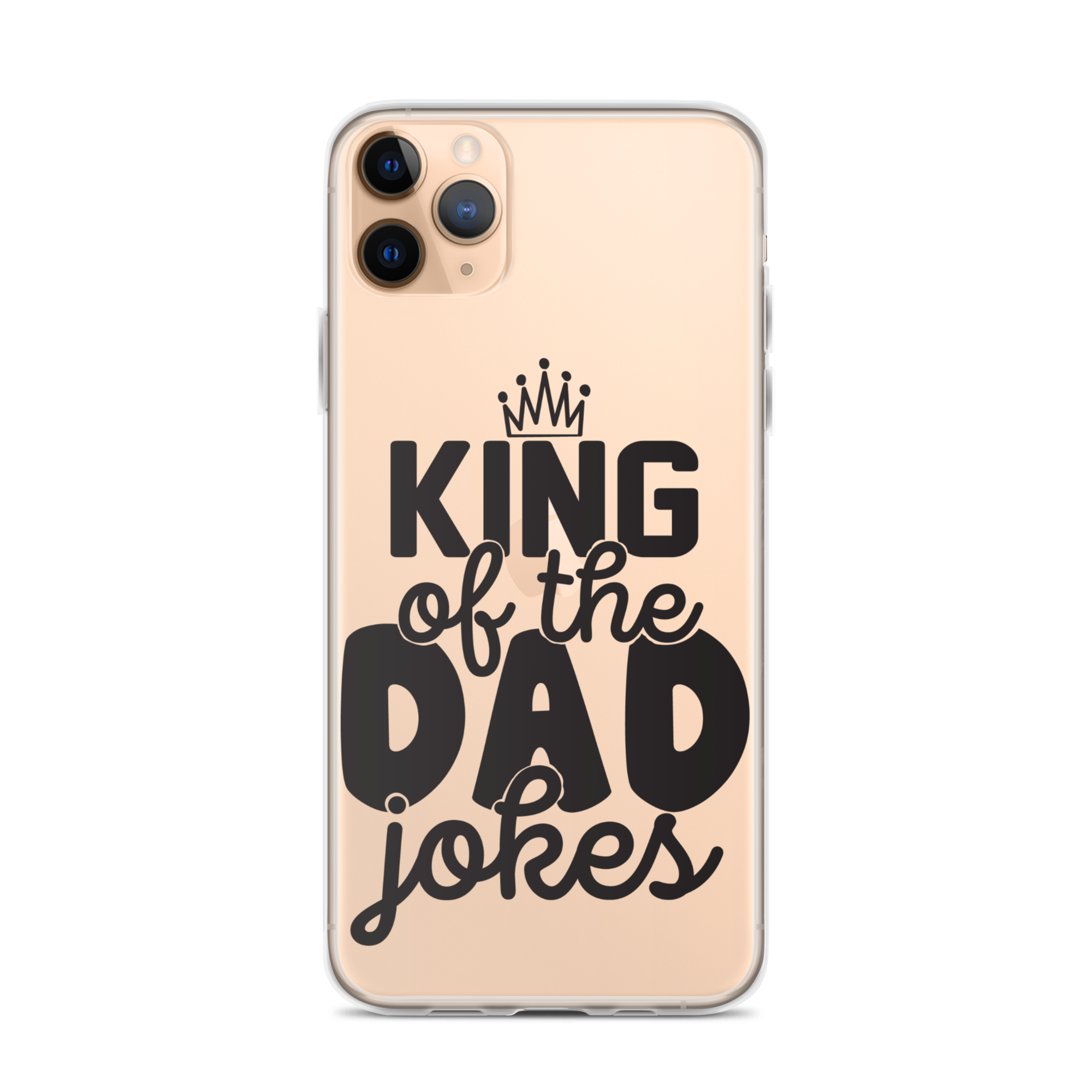 King Of The Dad Jokes Clear Case for iPhone®