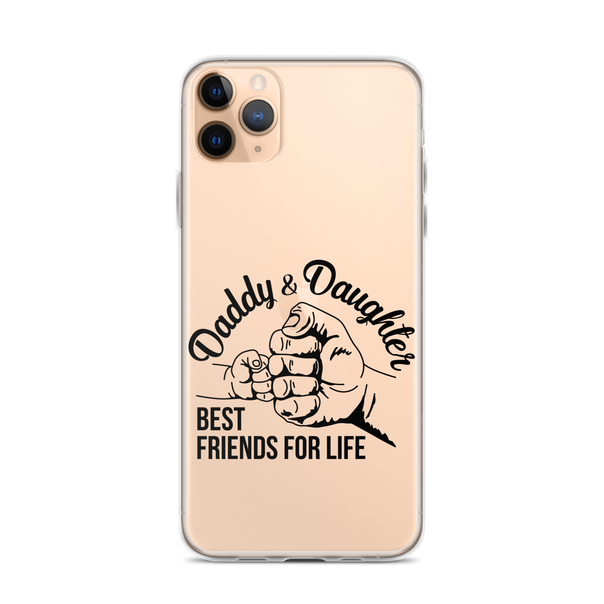 Daddy & Daughter Best Friends For Life Clear Case for iPhone®