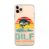 Dilf Damn I Love Fishing Clear Case for iPhone®