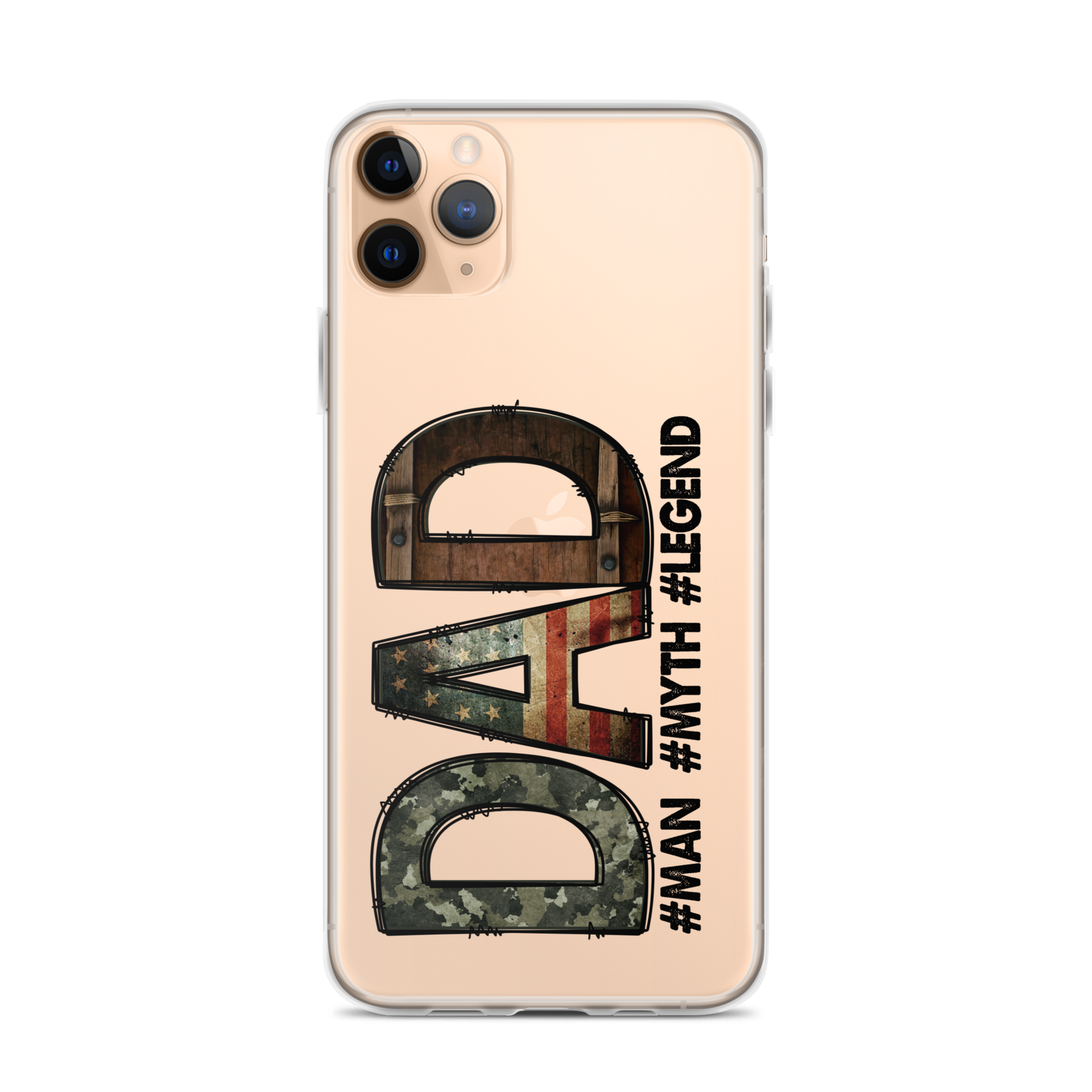 Dad #Man #Myth #Legend Clear Case for iPhone®