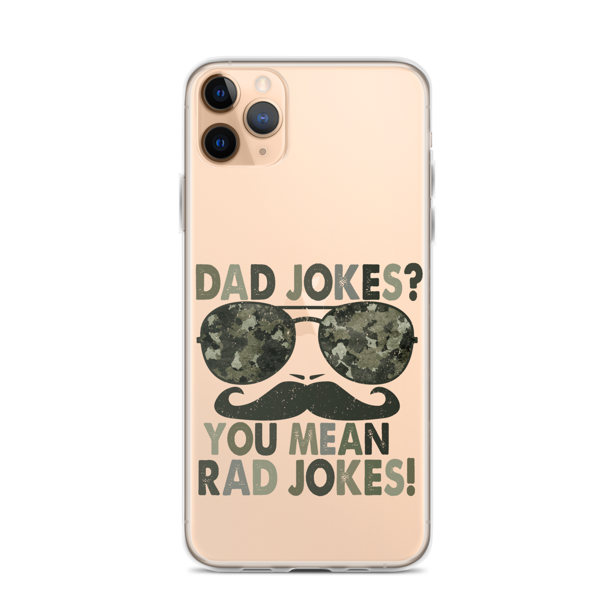 Dad Jokes? You Mean Rad Jokes Clear Case for iPhone®