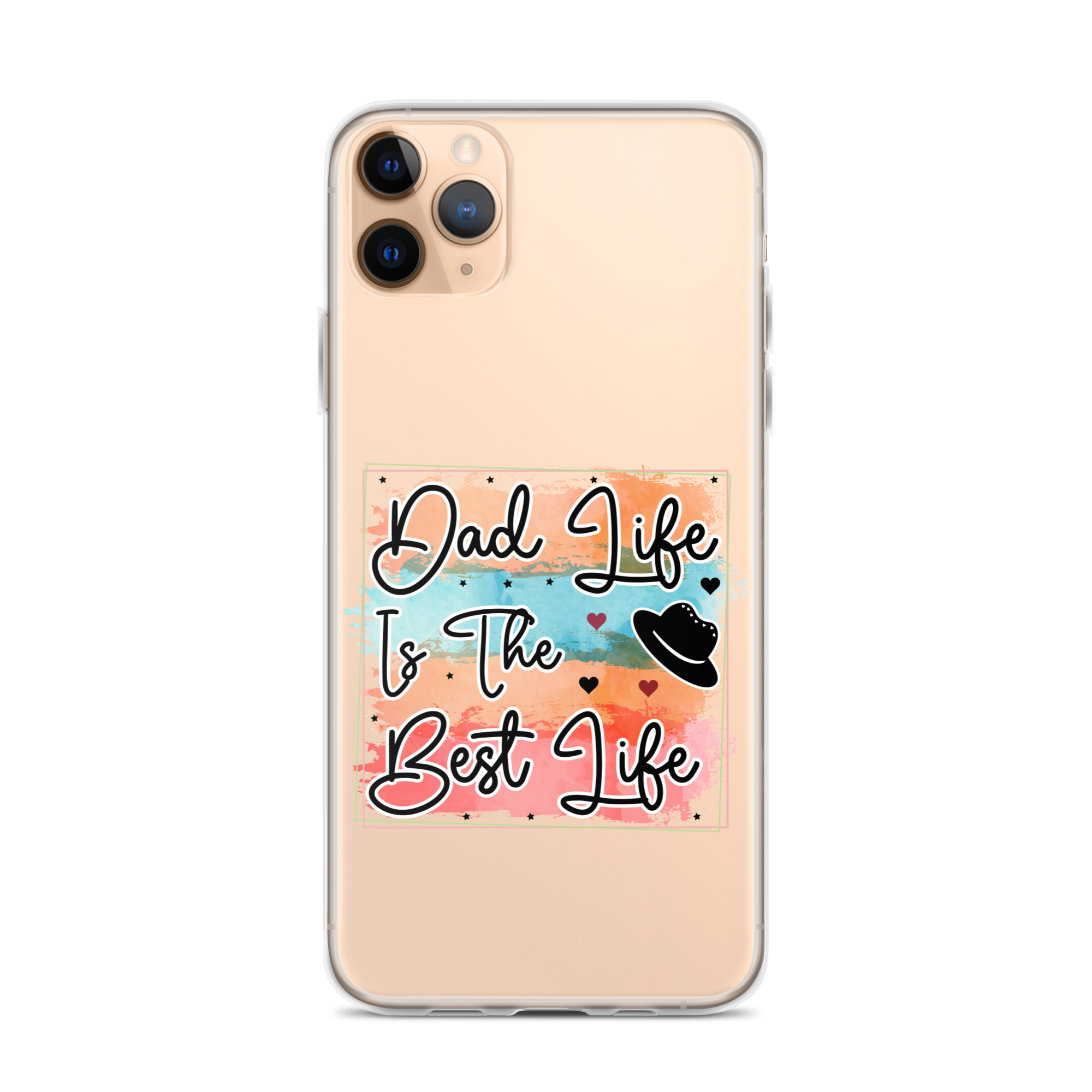 Dad Life Is The Best Life Clear Case for iPhone®