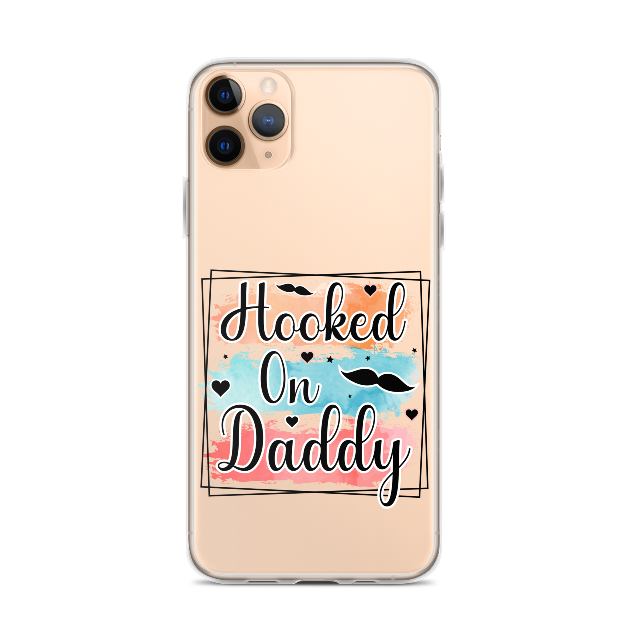 Hooked On Daddy Clear Case for iPhone®