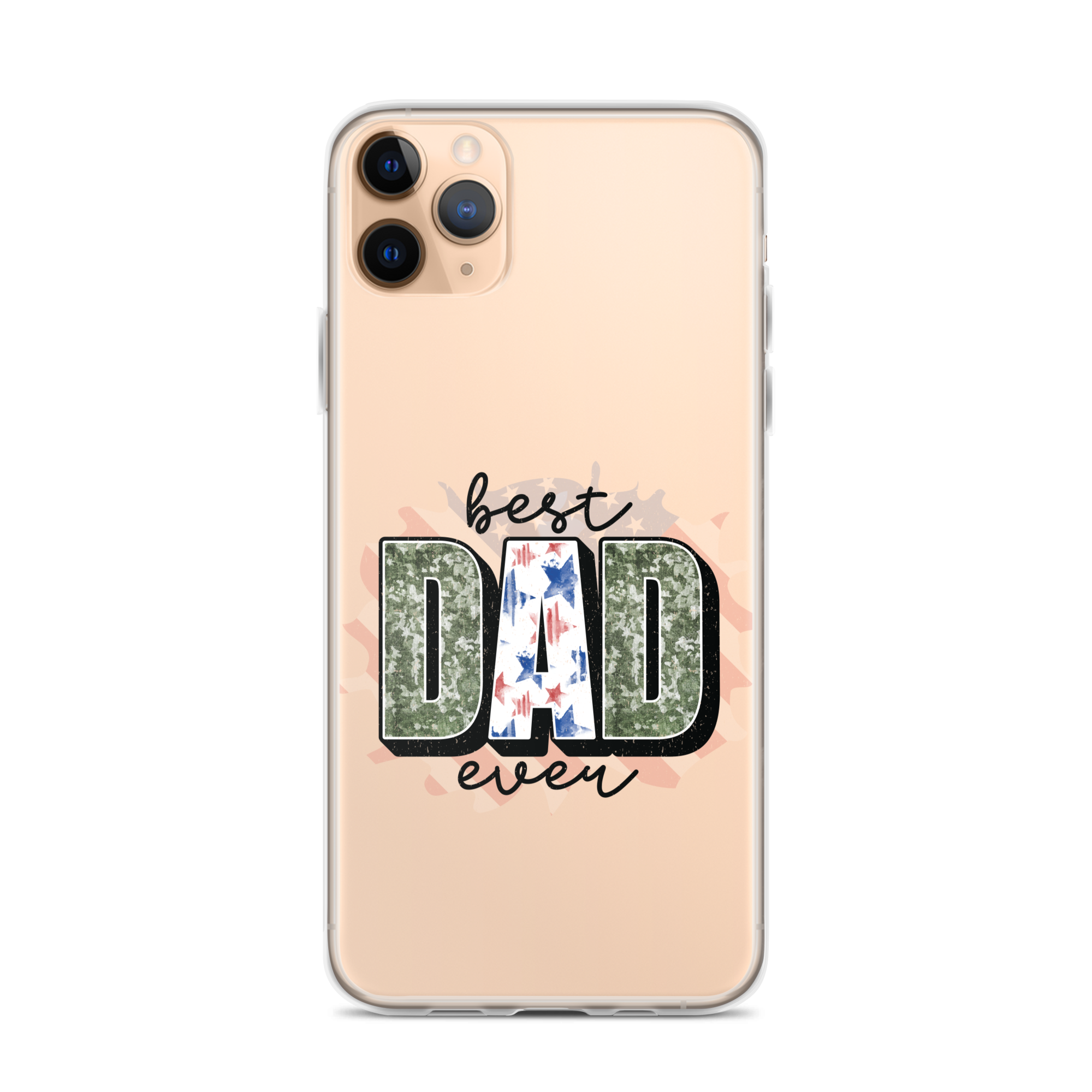 Best Dad Ever Clear Case for iPhone®