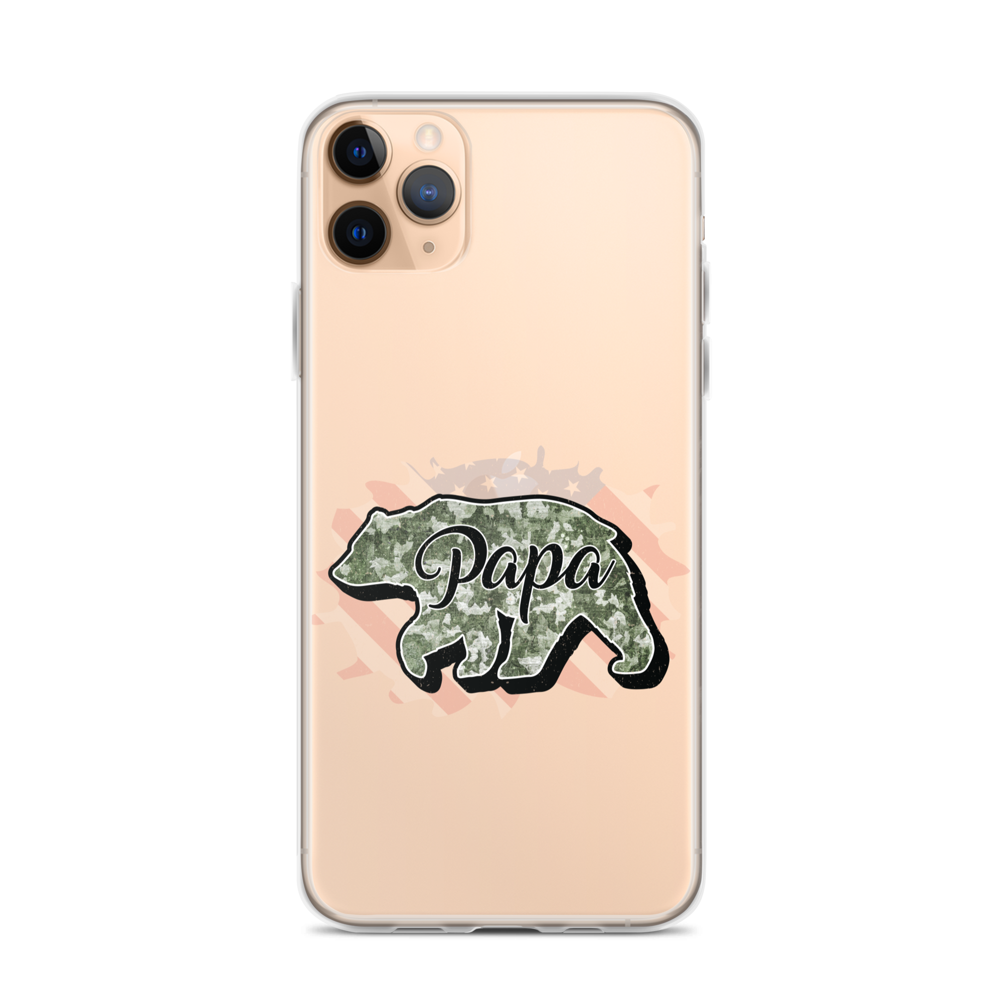 Bear Papa Clear Case for iPhone®