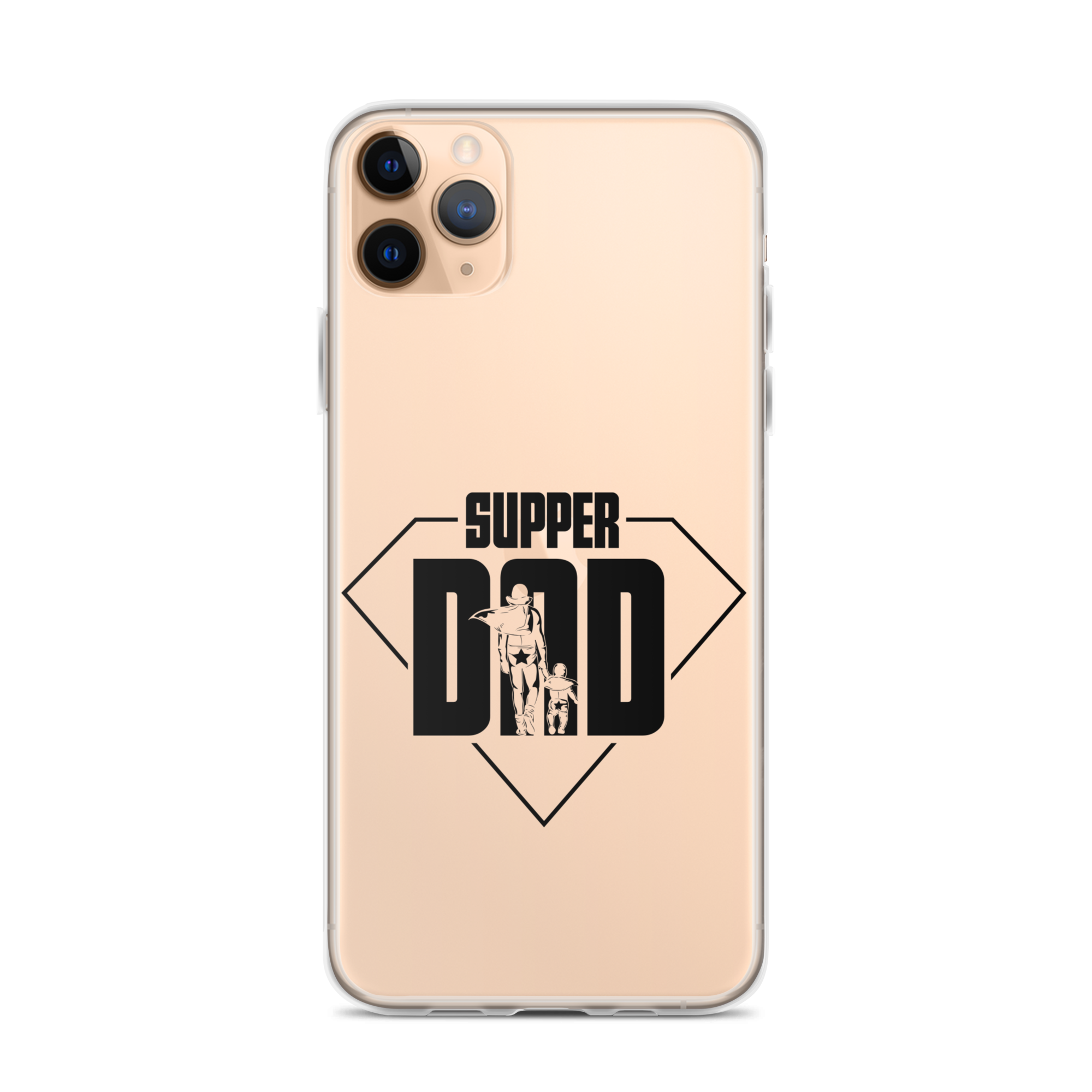 Super Dad Clear Case for iPhone®