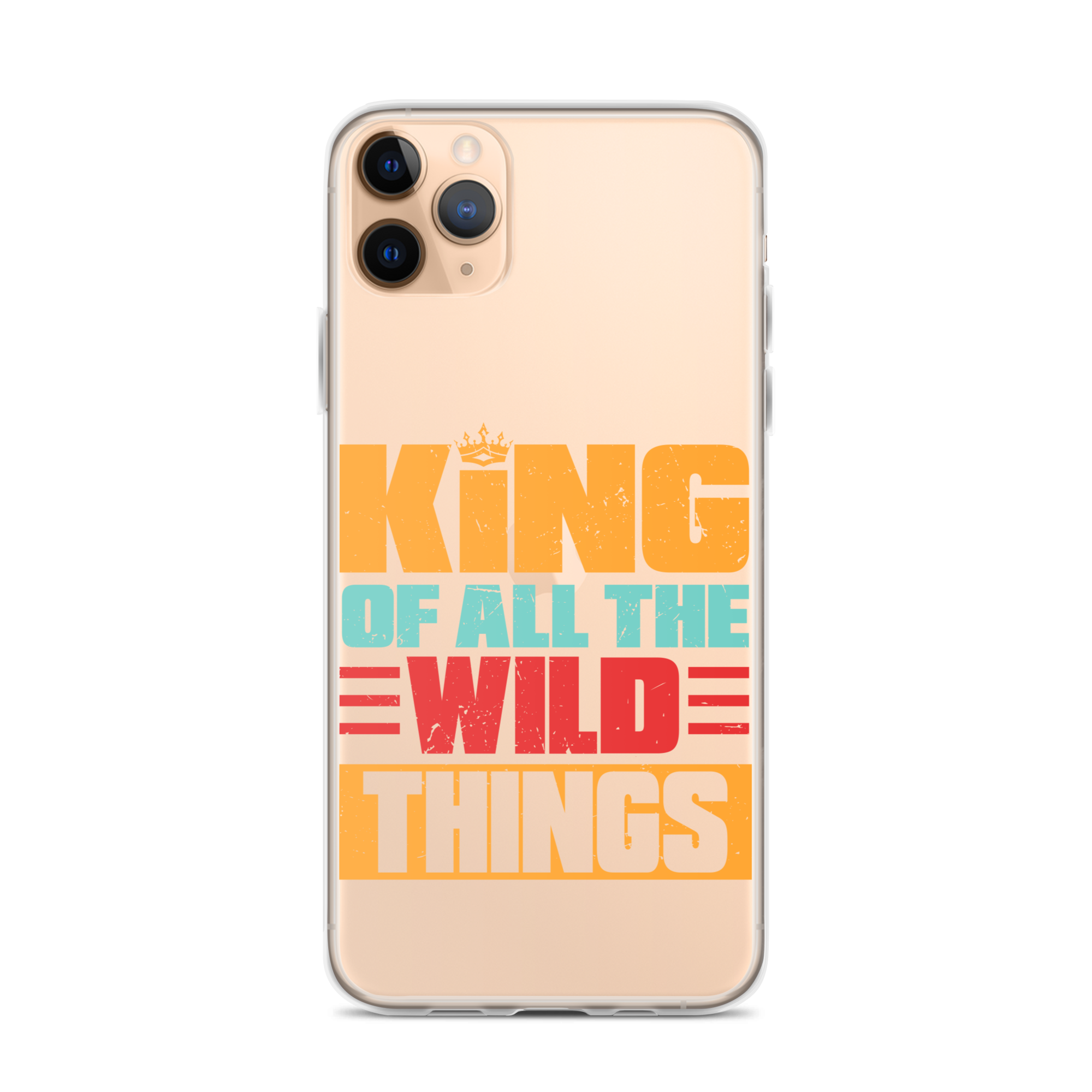 King Of All The Wild Things Clear Case for iPhone®