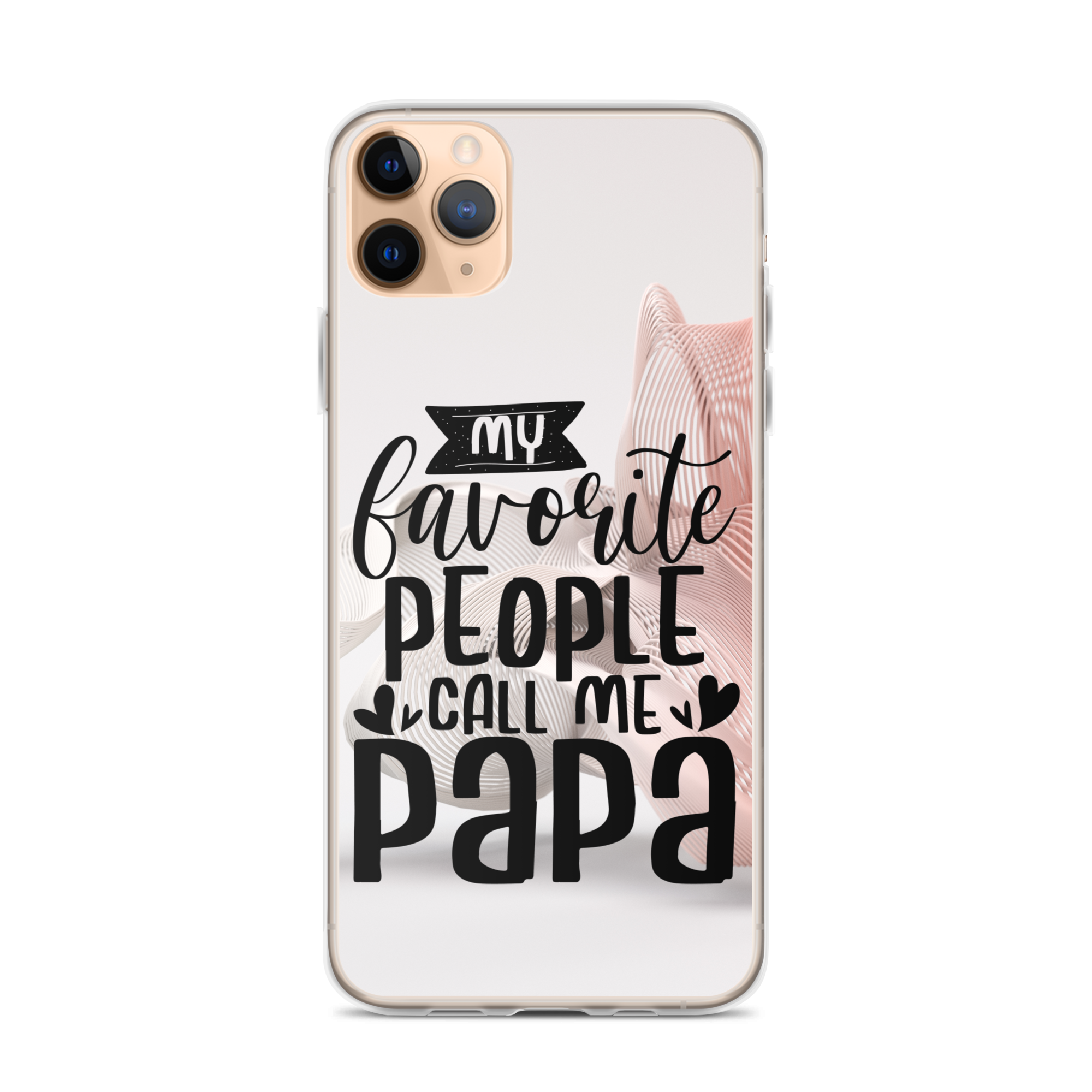 My Favorite People Call Me Papa Clear Case for iPhone®