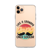 Papa Like A Grandpa Only Cooler Clear Case for iPhone®