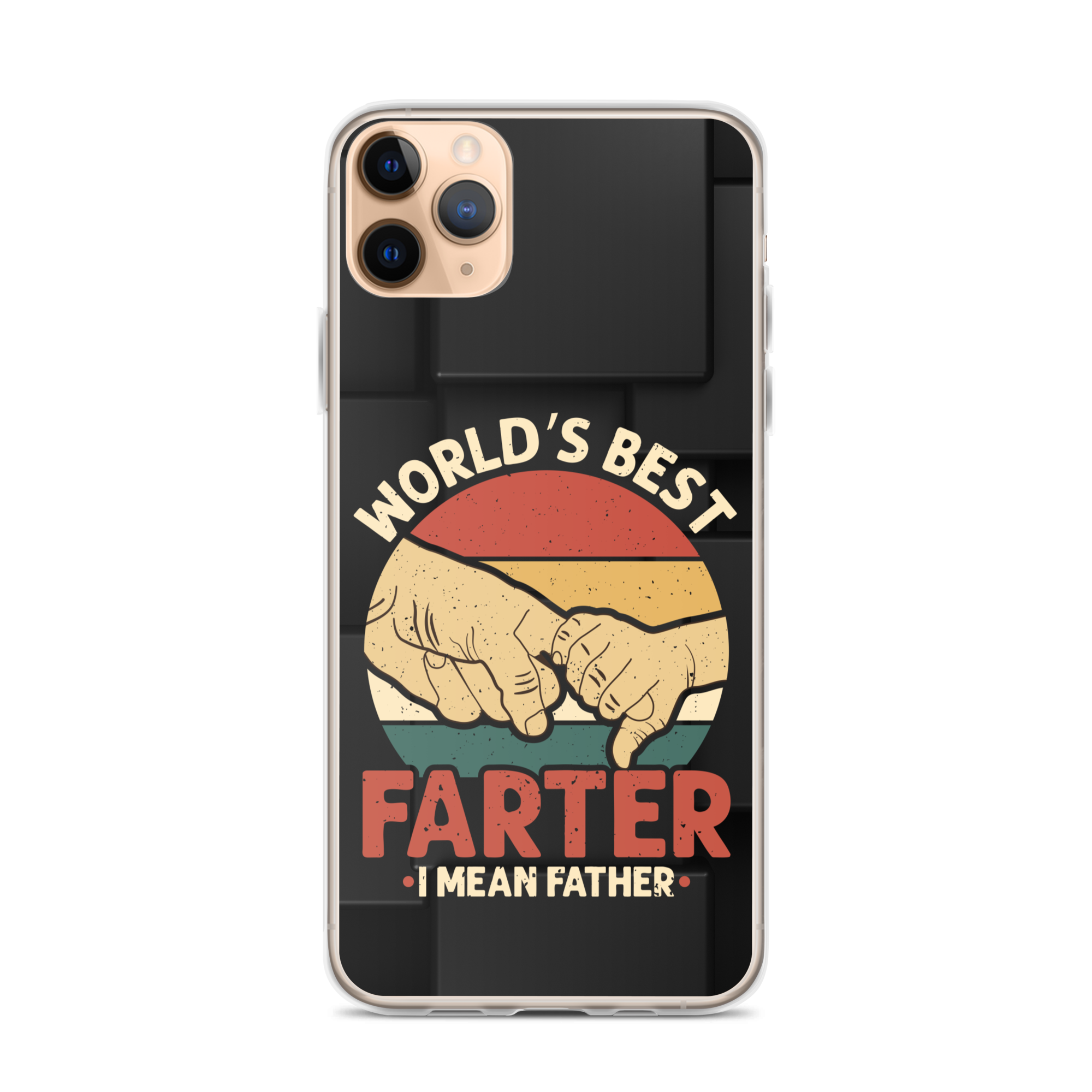 World's Best Fart I Mean Father Clear Case for iPhone®