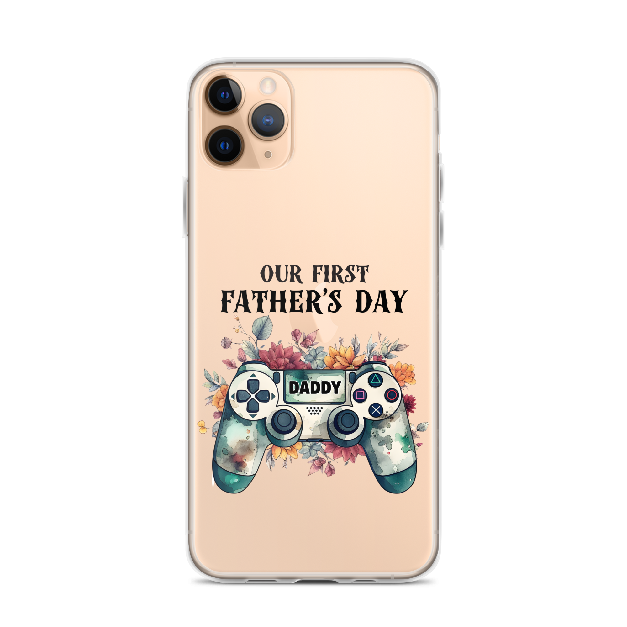 Our First Father's day Clear Case for iPhone®