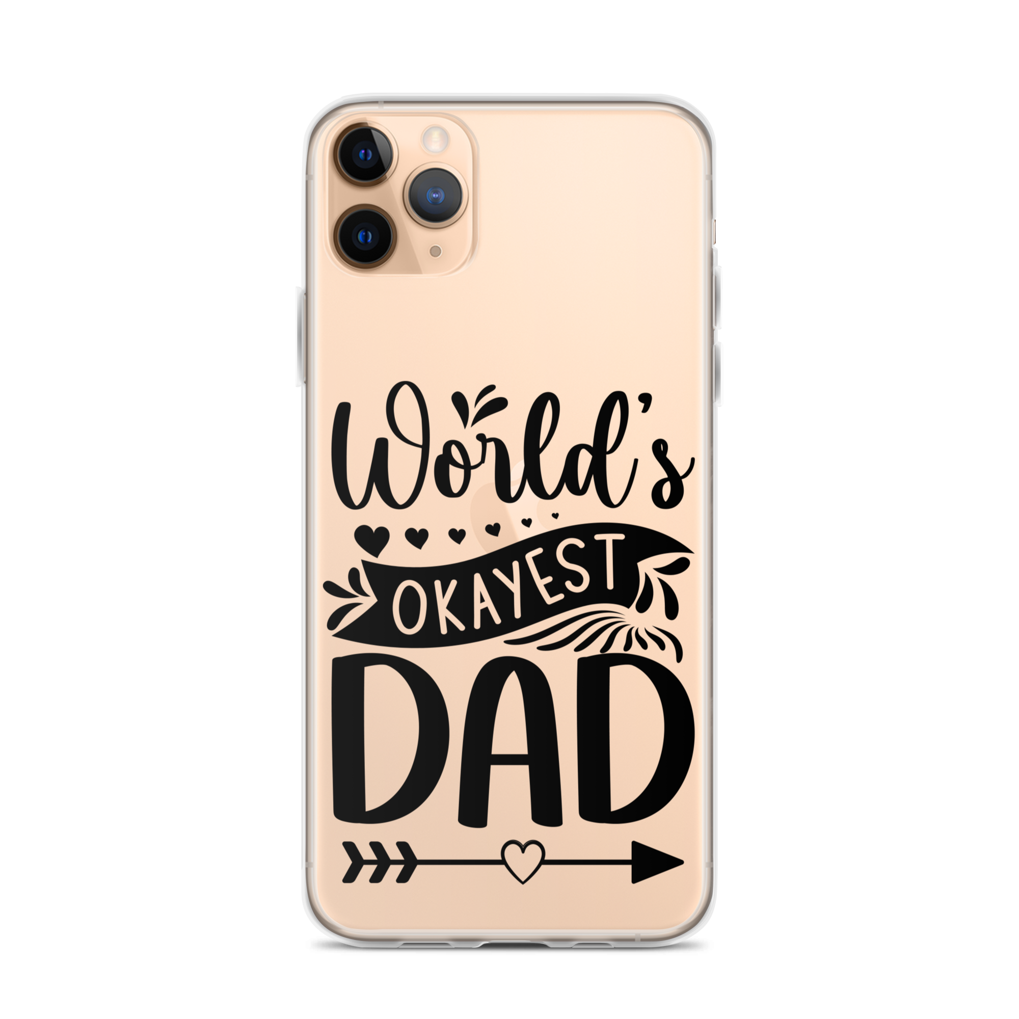 Original And The Best Daddy Establish 2024 Clear Case for iPhone®