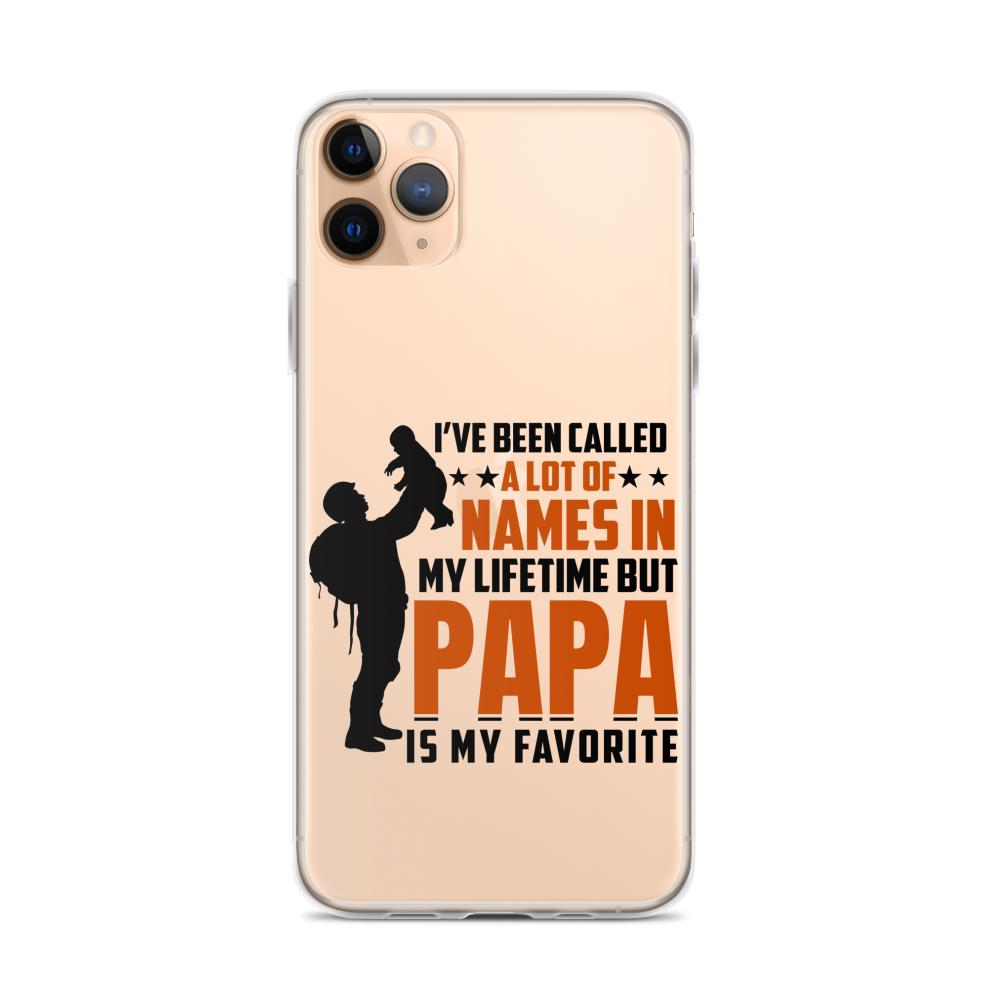 I've Been Called A Lot Of Names In My Lifetime But Papa Is My Favorite Clear Case for iPhone®