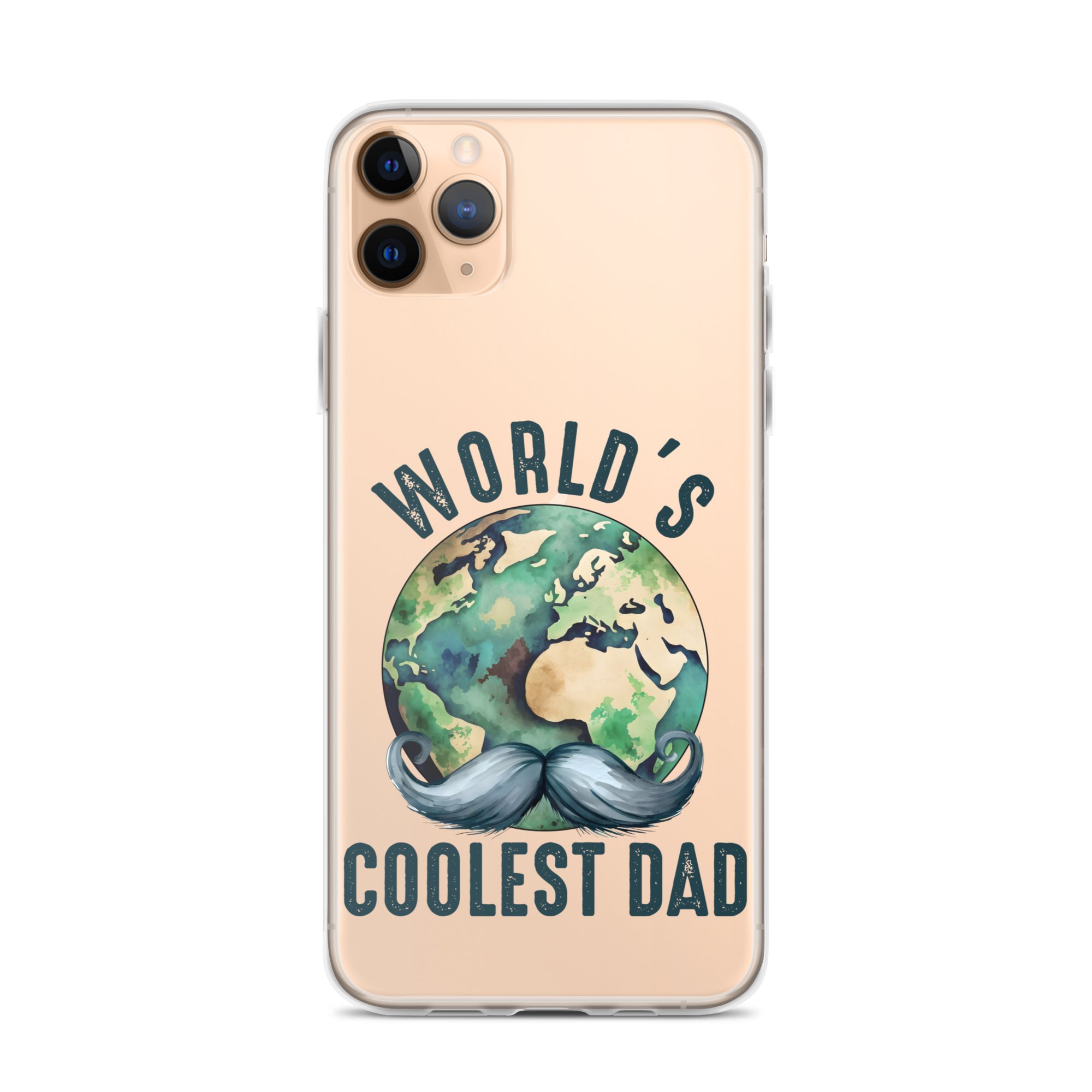 World's Coolest Dad Clear Case for iPhone®