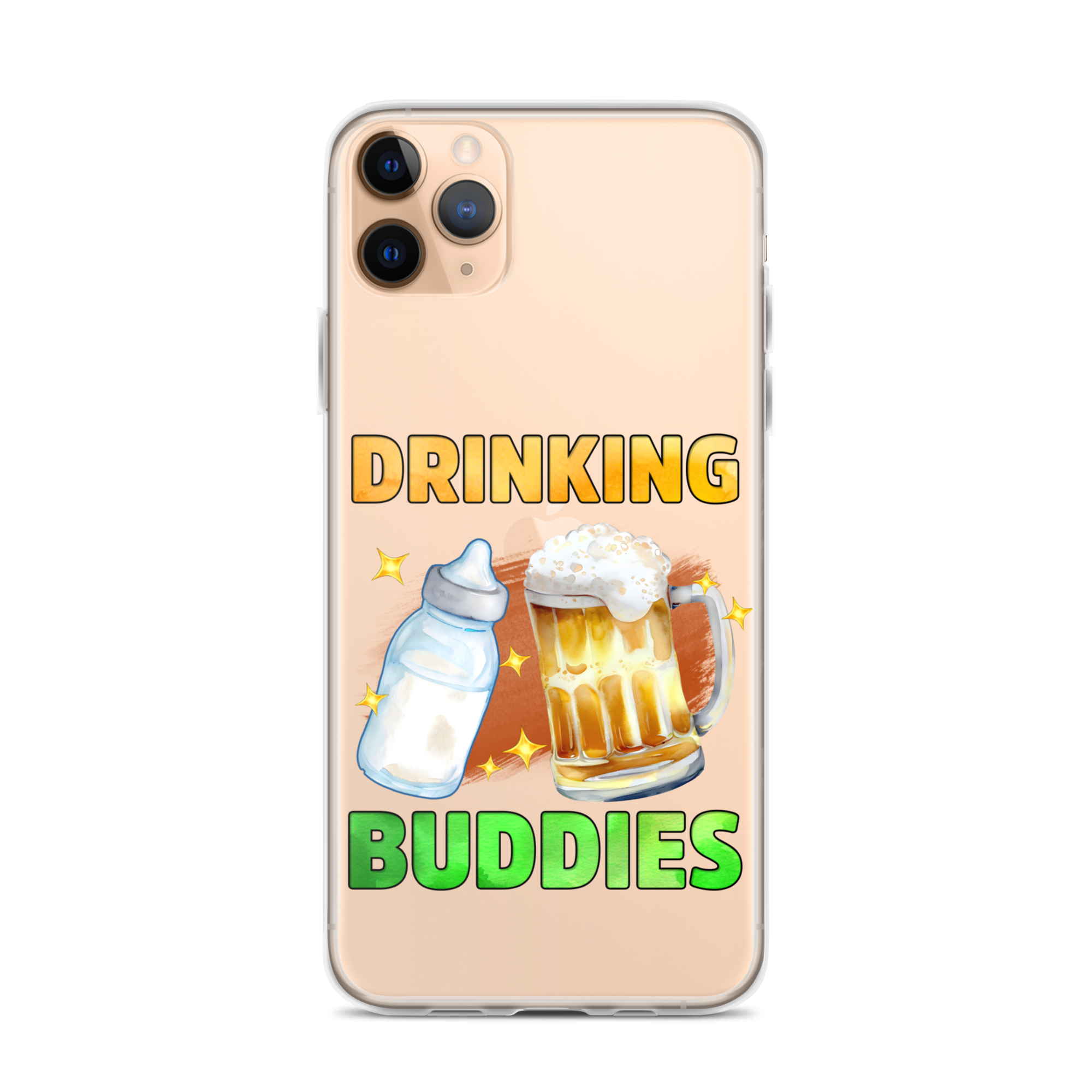 Drinking Buddies Clear Case for iPhone®