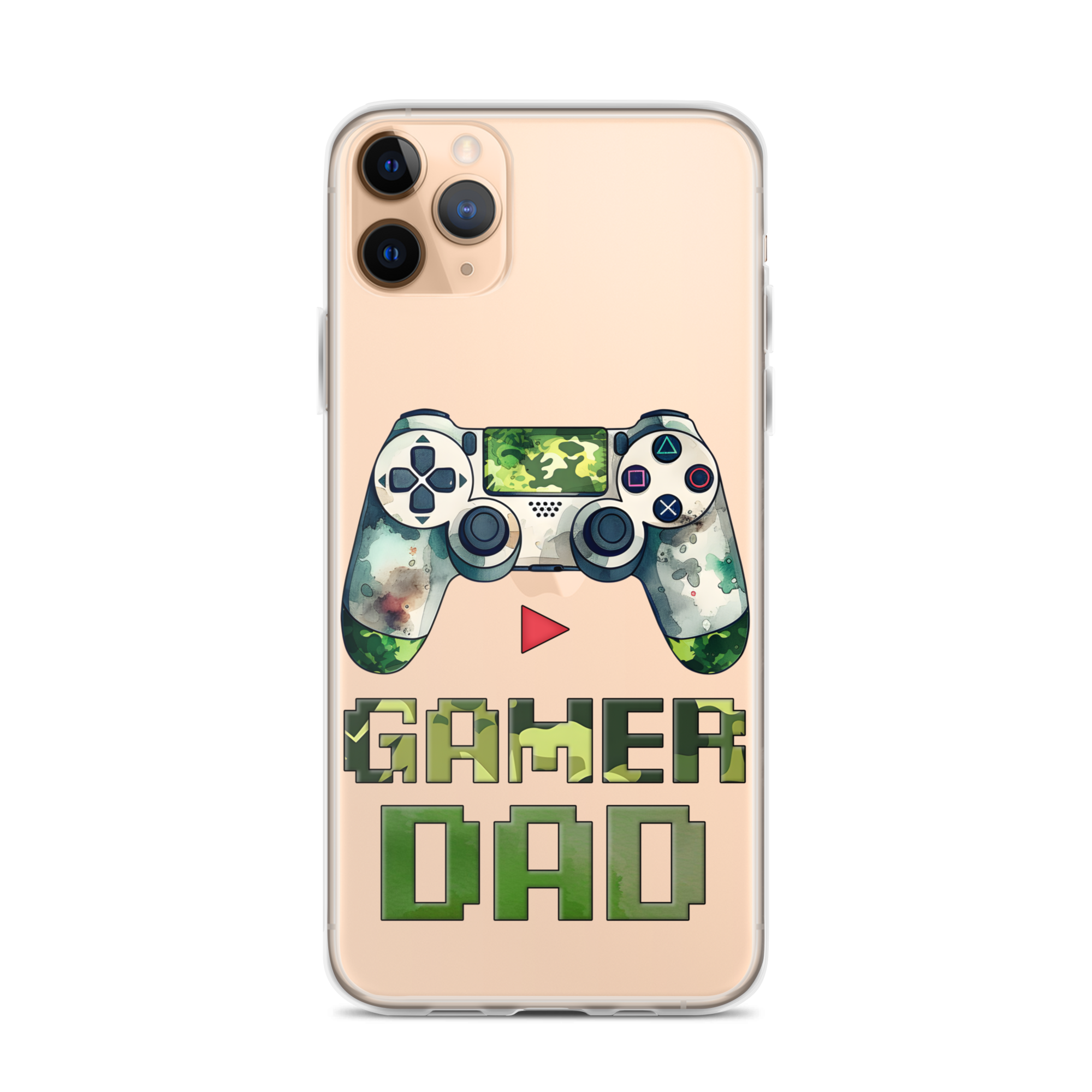 Gamer Dad Clear Case for iPhone®