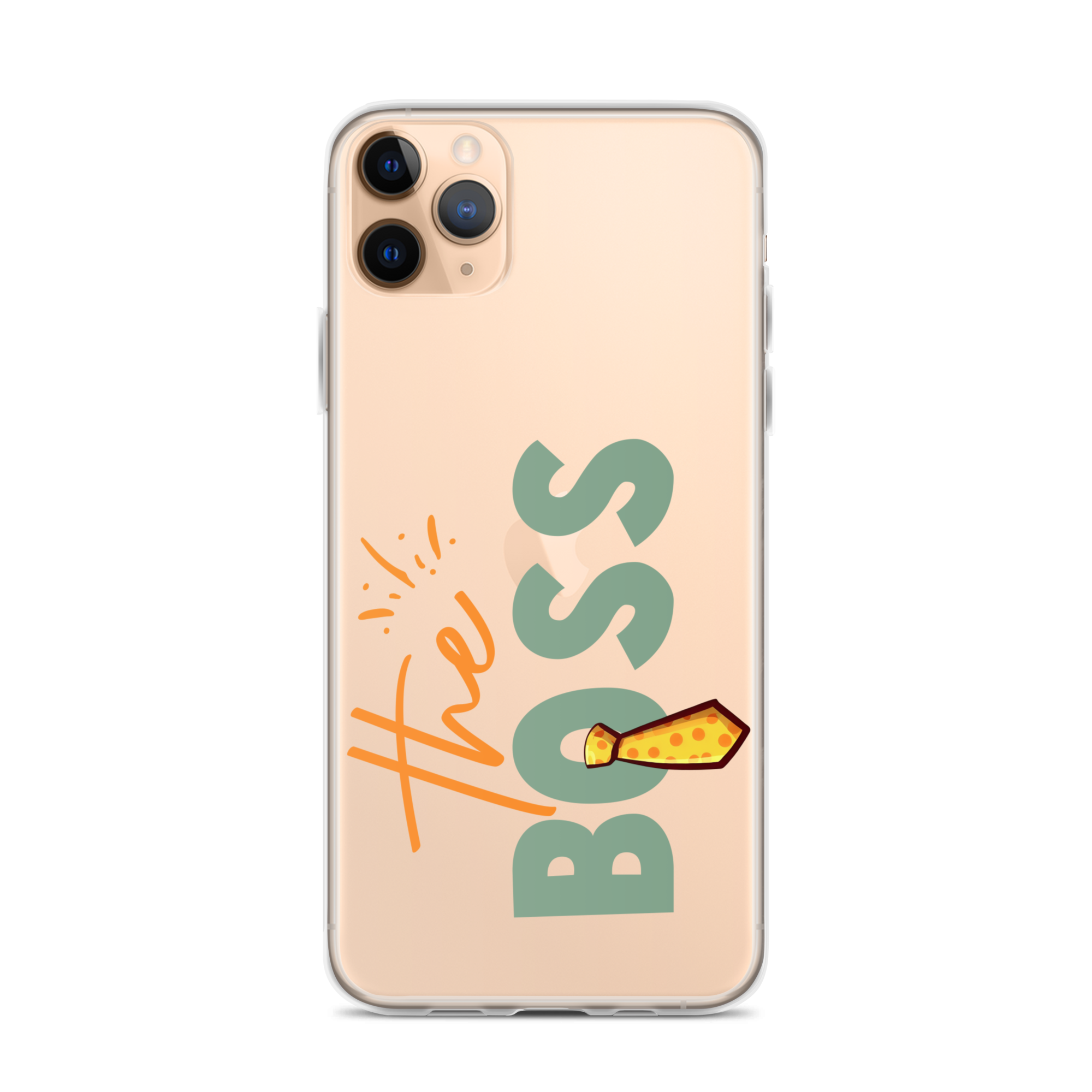 The Boss Clear Case for iPhone®