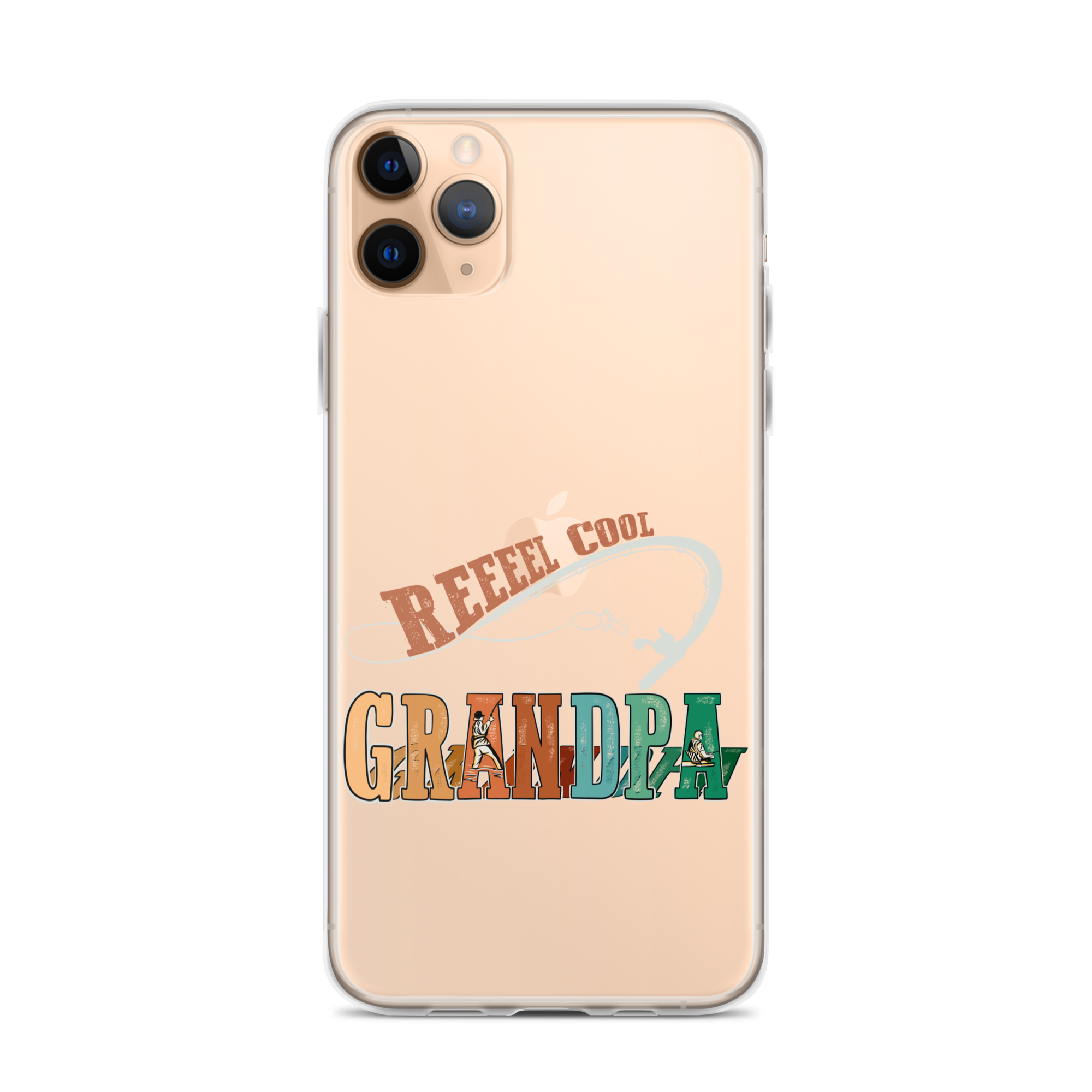 Reel Cool Grandpa Clear Case for iPhone®