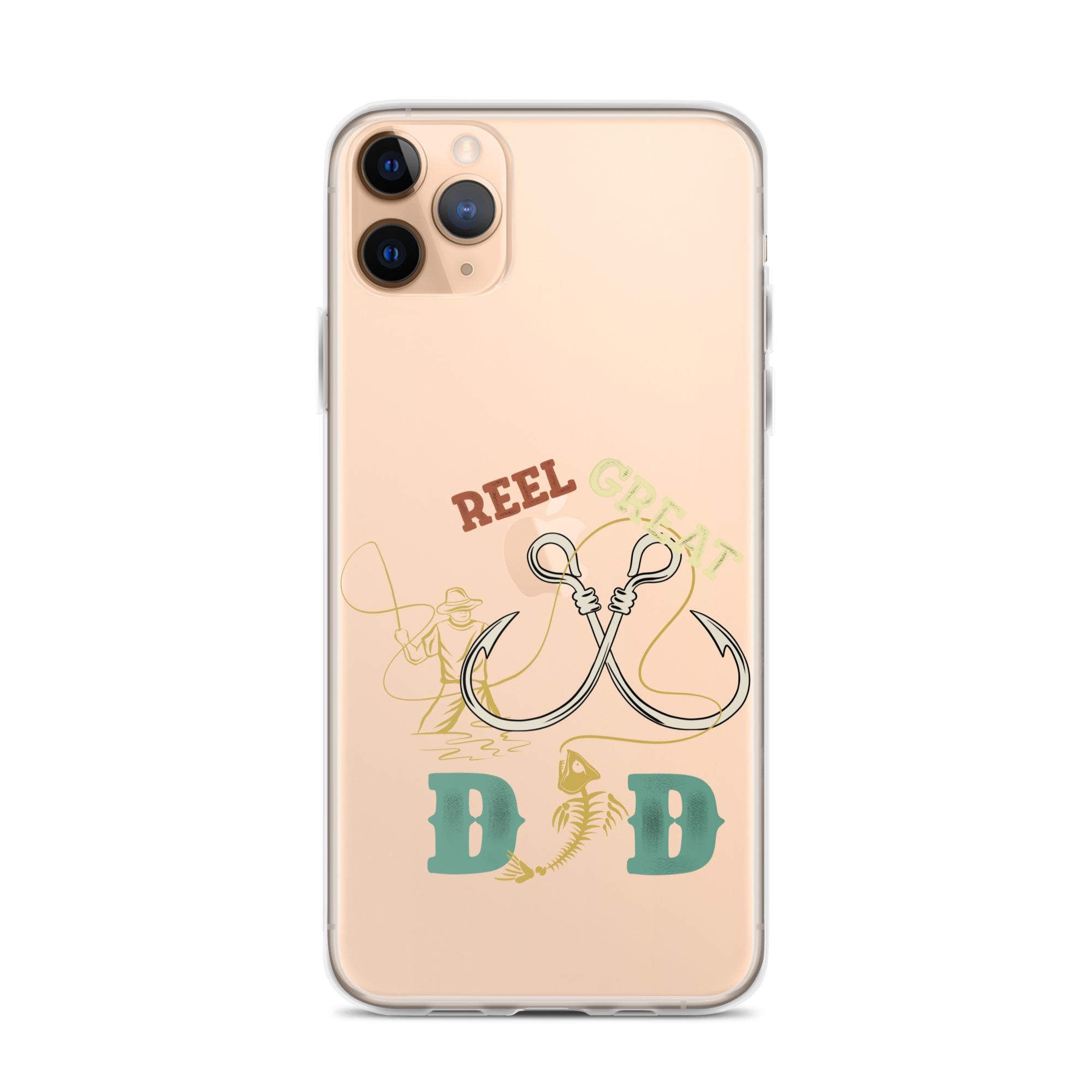 Reel Great Dad Clear Case for iPhone®