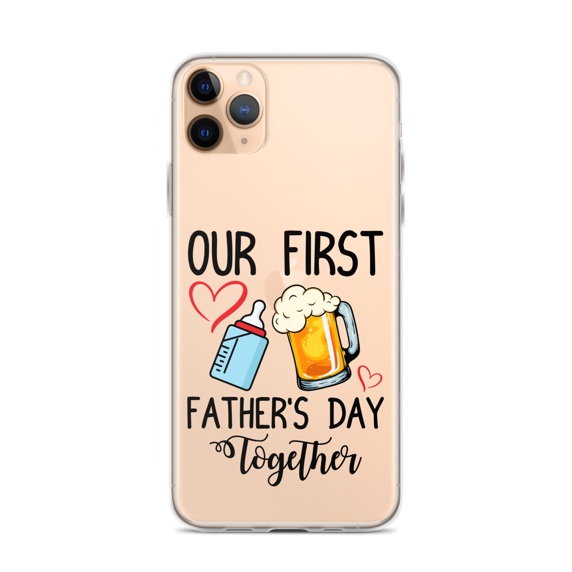 Our First Father's Day Together Clear Case for iPhone®