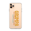 Grumpa Like A Regular Grandpa Only Geumpier Clear Case for iPhone®