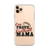 One Proud Football Mom Clear Case for iPhone®