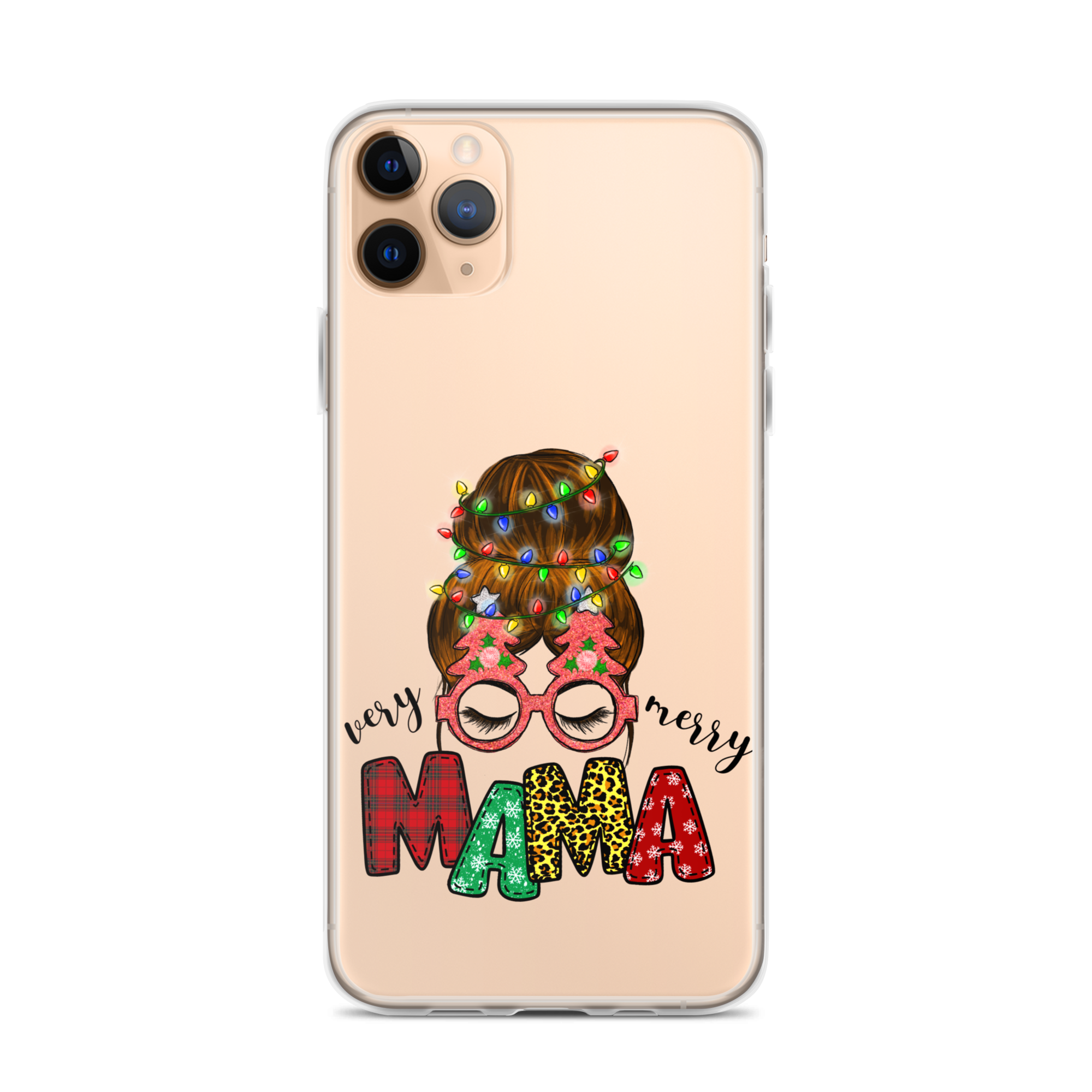 My Merry Mama Clear Case for iPhone®