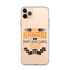 Some Superheroes Don't Capes They Are Called Dad Clear Case for iPhone®