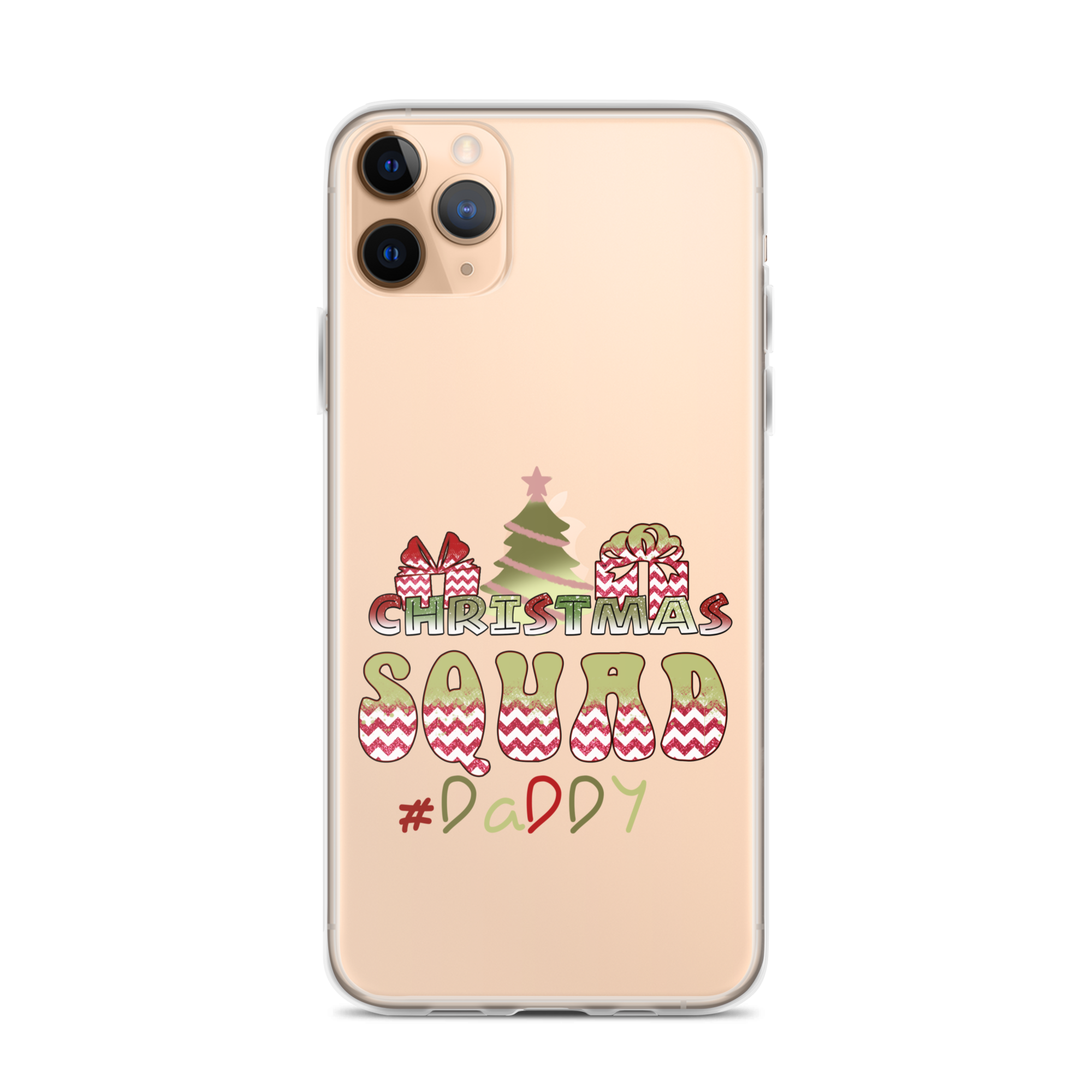 Christmas Squad Daddy Clear Case for iPhone®