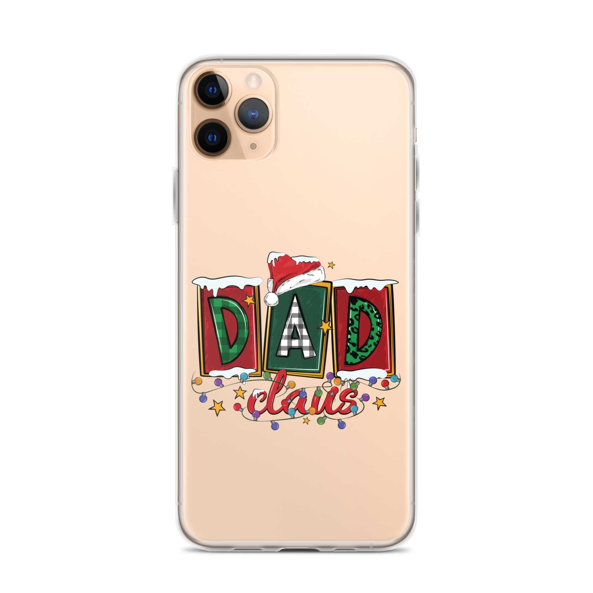 Dad Claus Clear Case for iPhone®