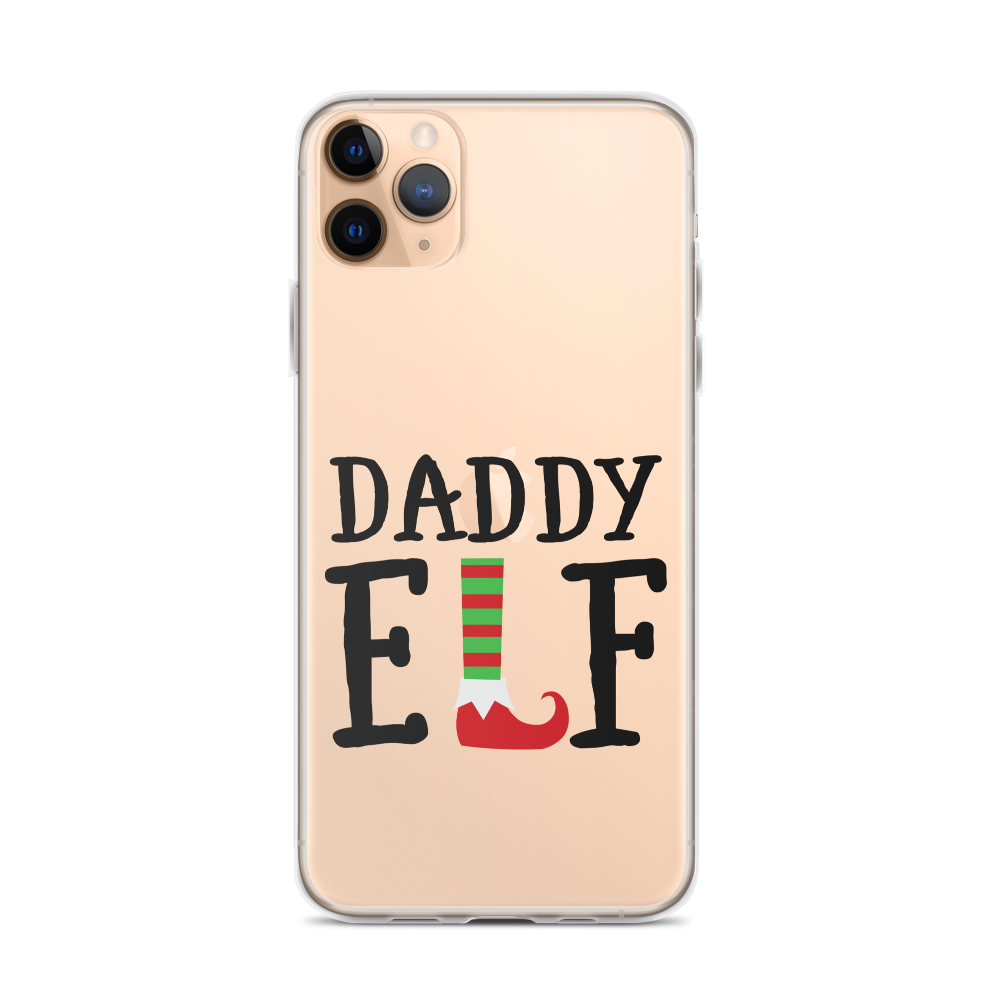 Daddy Elf Clear Case for iPhone®