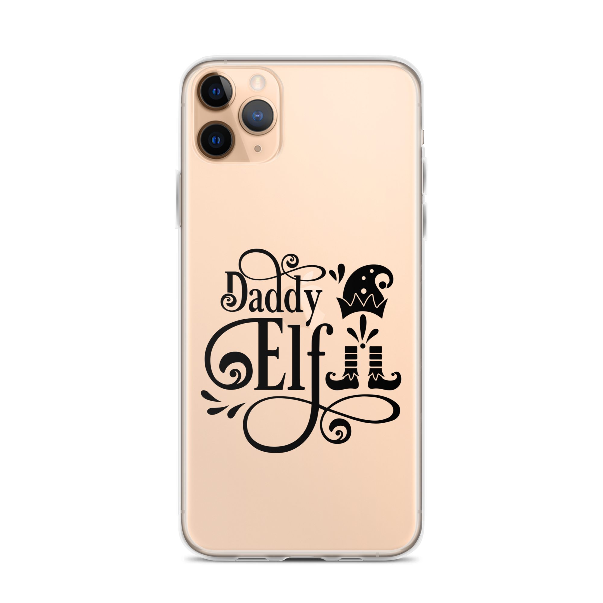 Daddy Elf Clear Case for iPhone®