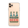 Dad Needs Beer Clear Case for iPhone®