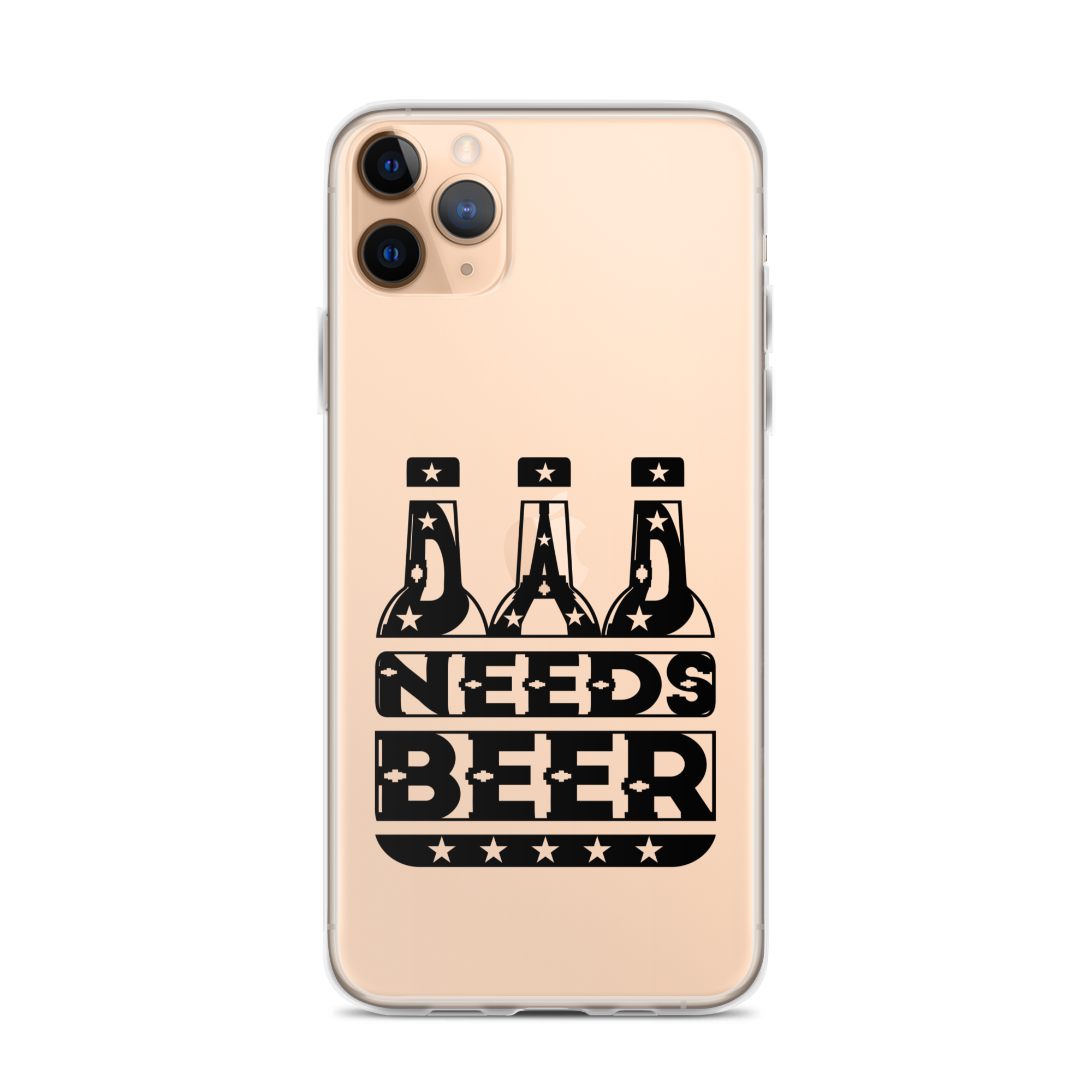 Dad Needs Beer Clear Case for iPhone®