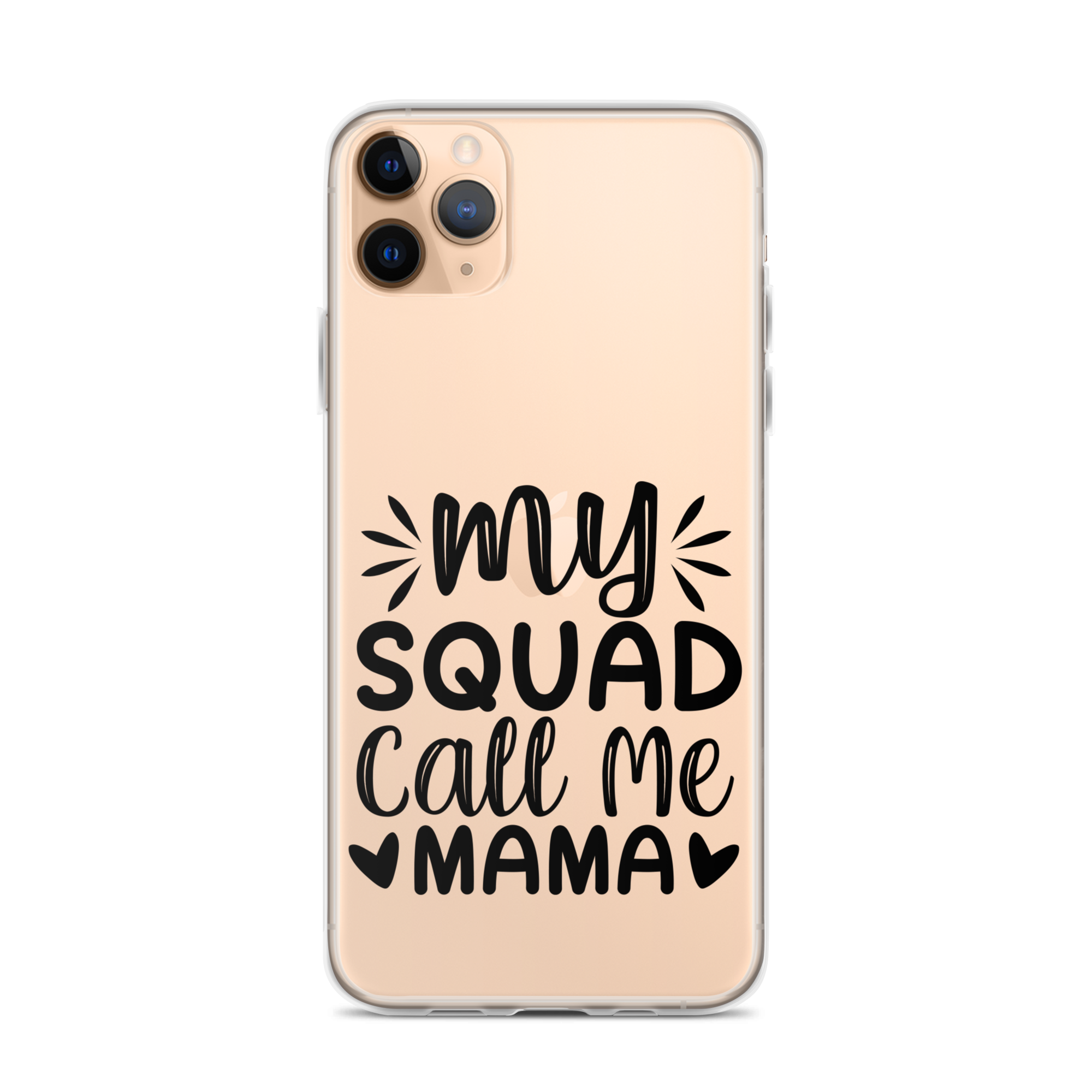 My Squad Call Me Mama Clear Case for iPhone®