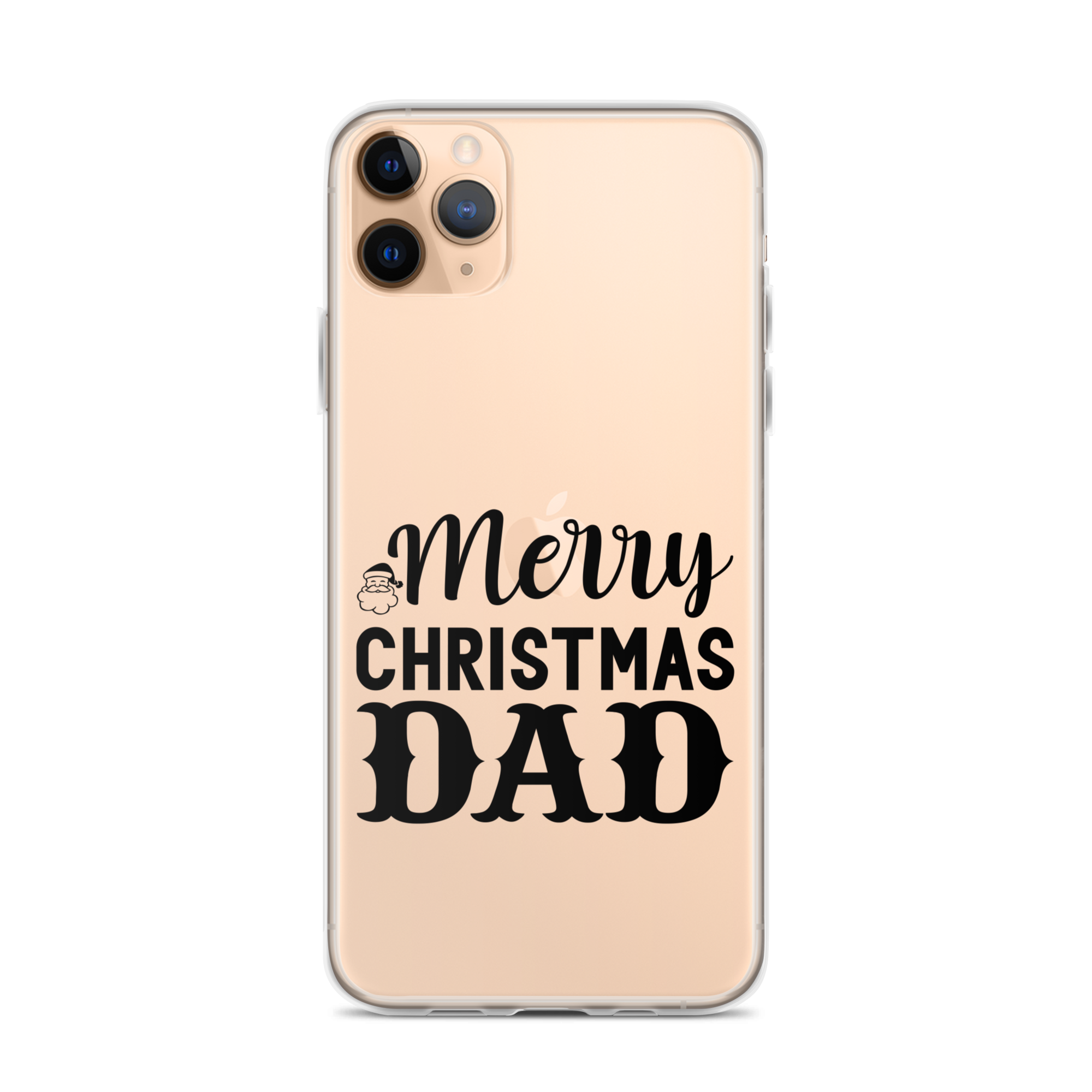 Merry Christmas Dad Clear Case for iPhone®