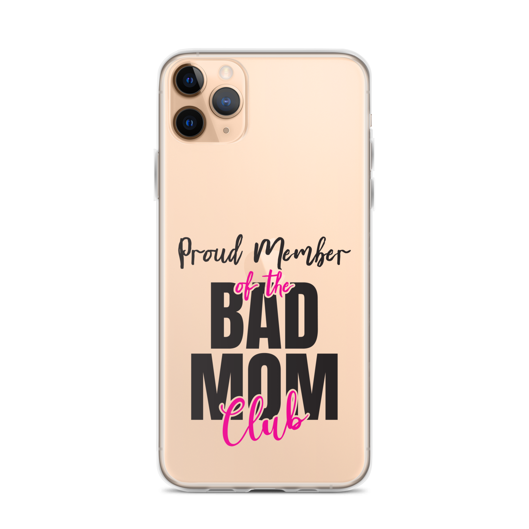 Proud Member Of The Bas Mom Club Clear Case for iPhone®